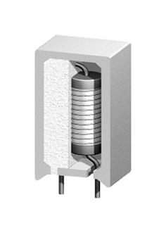 BOURNS UV2-100RF1 Through Hole Resistor, 100 ohm, Riedon UV Series, 2 W, &plusmn; 1%, Radial Leaded