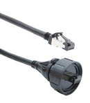BULGIN LIMITED PX0857/2M00. ENET CORD, CAT8, RJ PLUG-RJ45 PLUG/6.6FT