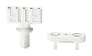 PANDUIT QB-FN1-Q Harness Board Nail Holder, For 25.4 mm L Harness Board Nails, White, Quick-Build
