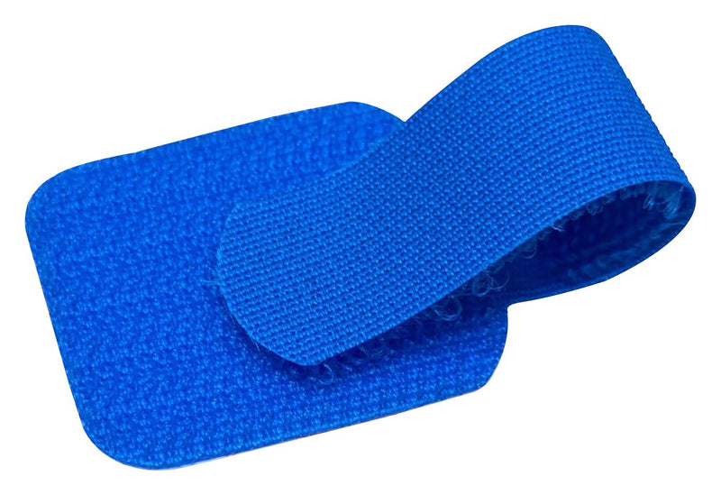 MULTICOMP PRO MP014995 Cable Tie, w/ Adhesive Tape, Nylon (Polyamide), Blue, 90 mm, 16 mm