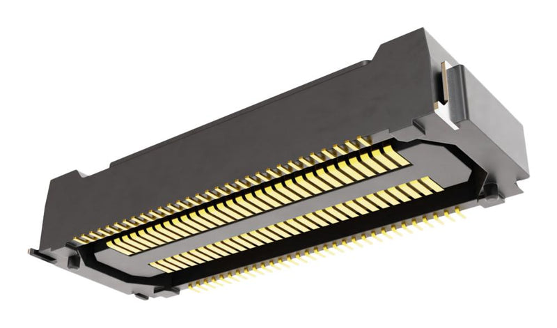 HARWIN F20-20006045R Mezzanine Connector, Plug, 0.635 mm, 2 Rows, 60 Contacts, Surface Mount Straight, Phosphor Bronze
