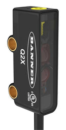 BANNER ENGINEERING Q2XAPAF150-Q3 Photo Sensor, 150 mm, PNP, Background Suppression, 10 to 30 VDC, M8 Connector, Q2X Series