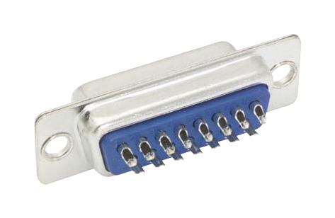 L-COM SD15S D SUB CONN, RCPT, DA, 15POS, SOLDER CUP