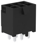 MOLEX 212520-1006 Pin Header, Power, Wire-to-Board, 4.2 mm, 2 Rows, 6 Contacts, Through Hole Straight