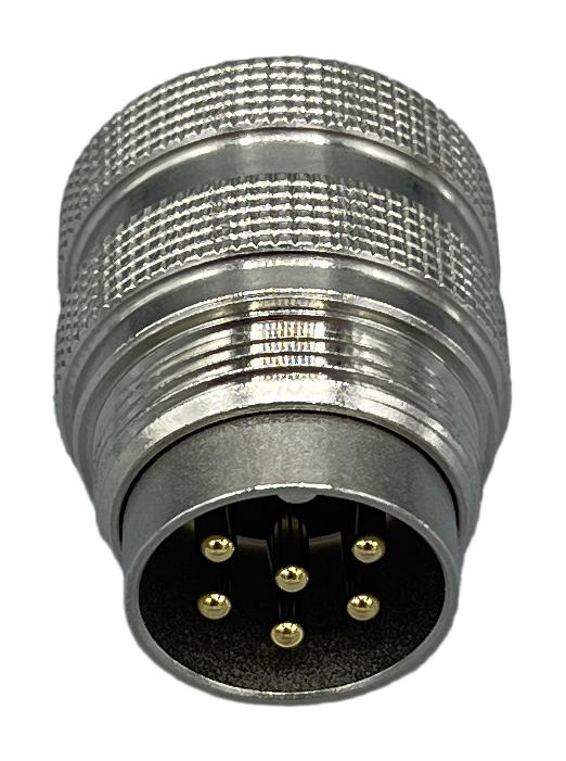 NORCOMP 878-008-103RLS1 CIRCULAR CONNECTOR, PLUG, 8POS, SOLDER