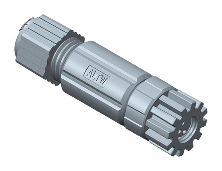 AMPHENOL LTW 8P-04BFFB-SL7001 Sensor Connector, M Series, M8, Female, 4 Positions, Screw Socket, Straight Cable Mount