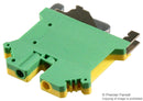 PHOENIX CONTACT 0441504 DIN Rail Mount Terminal Block, 2 Ways, 24 AWG, 10 AWG, 6 mm&sup2;, Screw GTIN UPC EAN: 4017918002190 USLKG 5