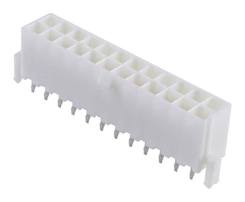 MOLEX 39-28-9248 Pin Header, Power, Wire-to-Board, 4.2 mm, 2 Rows, 24 Contacts, Through Hole Straight