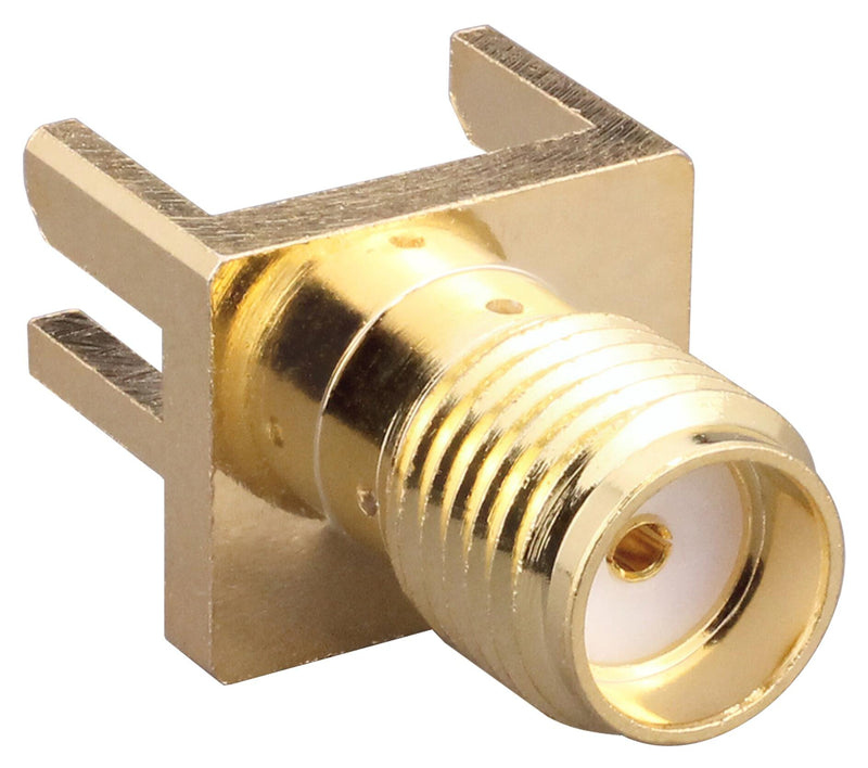 LINX - TE CONNECTIVITY CONSMA020.062-G RF / Coaxial Connector, SMA Coaxial, Straight Jack, Solder, 50 ohm, Beryllium Copper L9000279-01