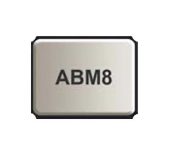 ABRACON ABM8-25.000MHZ-D4Y-T Crystal, 25 MHz, SMD, 3.2mm x 2.5mm, 30 ppm, 18 pF, 30 ppm, ABM8 Series
