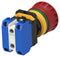 ALCOSWITCH - TE CONNECTIVITY PBES22L20HR Emergency Stop Switch, 22mm, 110V, 1.4mA LED, DPST-NO, Maintained, Screw, 10 A, 24 V
