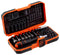 BAHCO 59/S36BCR Screwdriver Set, PH/PZ/TX Bits, Nut Drivers, 1/4" Bit Holder & Socket Adapter, Bit Holder, 36 Pieces