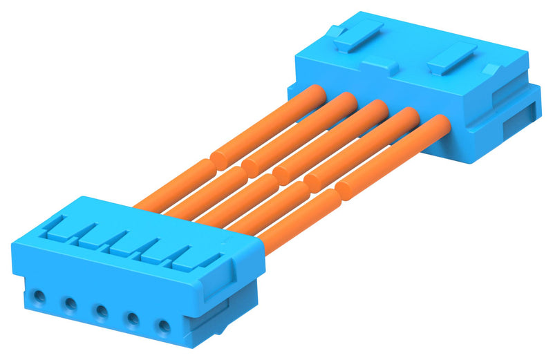TE CONNECTIVITY 2405869-5 Cable Assembly, CN1 Connector to CN2 Connector, 5 Ways, 2 mm, 1 Row, 300 mm, 11.8 "