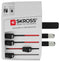 SKROSS 1.302962 Mains Adapter, Australia/China, Euro, UK/US