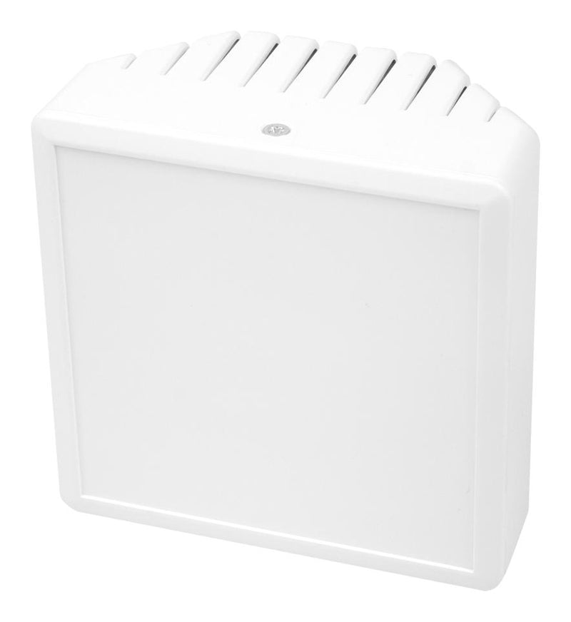 CAMDENBOSS CB1500-10VWH-KIT Plastic Enclosure, Vented Sided, Wall Mount, ABS, 53.25 mm, 100 mm, 100 mm, IP30
