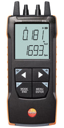 TESTO 0563 1512 Pressure Manometer, Testo&nbsp;512-1, 0hPa to 200hPa, 0.001, -20 &deg;C to 50 &deg;C