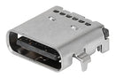 MOLEX 217184-0001 USB Connector, USB Type C, USB 3.2, Receptacle, 24 Ways, Surface Mount, Through Hole Mount