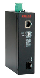 ROLINE 21.13.1135 Converter, Tri-Speed 10Mbps/100Mbps/1Gbps Copper to Dual-Speed 100Mbps/1Gbps Fibre