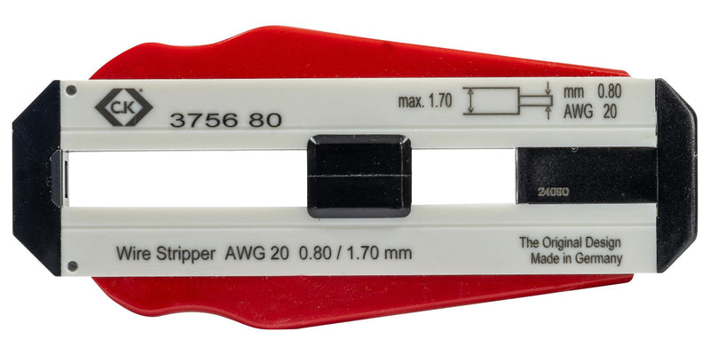 CK TOOLS T3756 80 Precision Wire Stripper for 0.8mm Diameter Wire GTIN UPC EAN: 5013969498400
