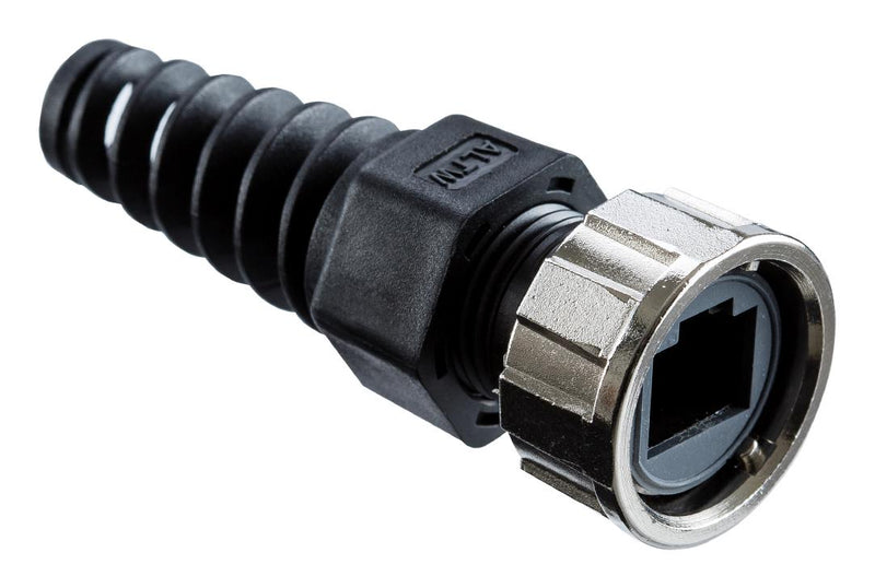 AMPHENOL LTW RCM-00AMMA-TLM7001 Modular Connector, RJ45 Plug, 1 x 1 (Port), 8P8C, IP67, Cable Mount