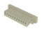 SAMTEC ISS1-11 Connector Housing, White Nylon, 1Row, MicroMate ISS1 Series, Receptacle, 11 Ways, 2.54 mm