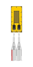 OMEGA KFH-1.5-120-C1-11L3M3R Strain Gauge, 120 ohm, 1.5 mm, 1.5 mm, 3x 3m Leads, 50000 &micro;m, Linear, 2.5 Vrms