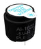 PUI AUDIO AI-1622-TWT-5V-R Transducer, Audio Indicator, 2.2kHz, 4 VDC to 8 VDC, Continuous, 85 dBA, 30mA, Through Hole