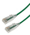 VIDEK 2994-15G Ethernet Cable, LSZH, Cat6, RJ45 Plug to RJ45 Plug, UTP (Unshielded Twisted Pair), Green, 15 m