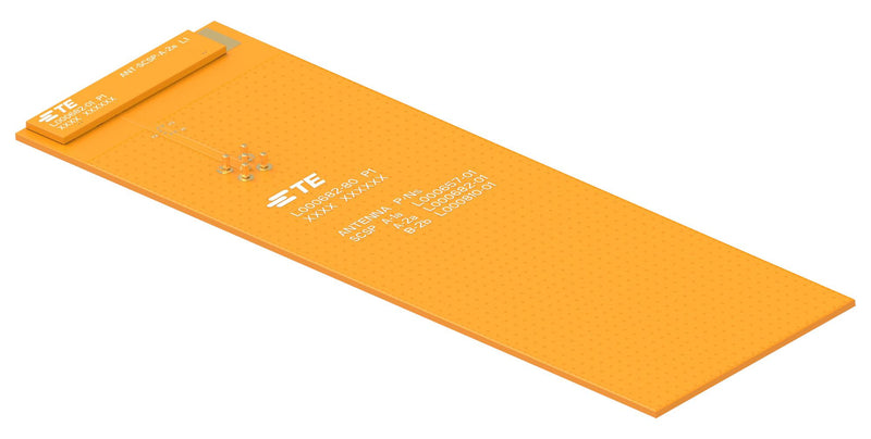 TE CONNECTIVITY L000682-80 RF Antenna, 4.4 to 5GHz, 3G / 4G / 5G FR1 / LTE, 2.2dBi, 50 ohm, Linear, SMD