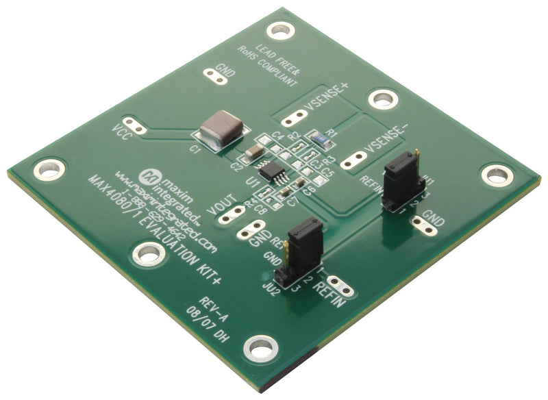 ANALOG DEVICES MAX4080EVKIT+ Evaluation Kit, MAX4080, Current-Sense Amplifier, Uni/Bi-Directional, 4.5V to 76V Input