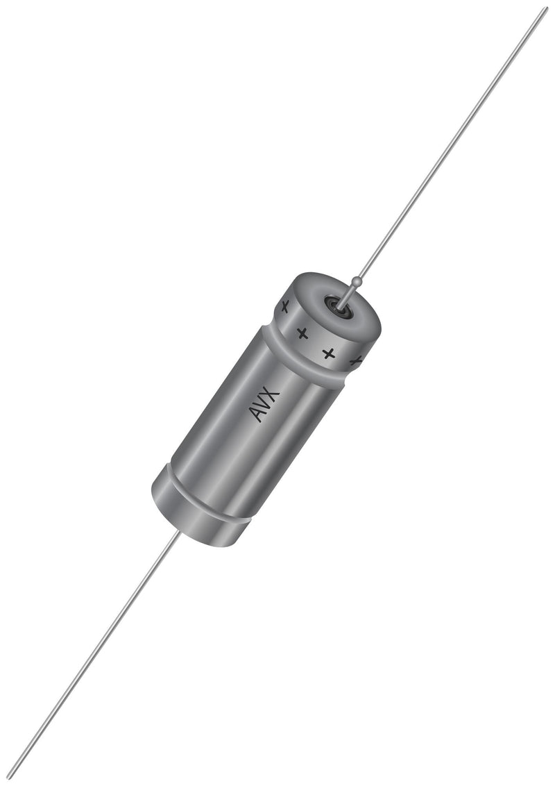 KYOCERA AVX M39006/25-0075 Tantalum Capacitor, 39 &micro;F, 100 V, &plusmn; 20%, Axial Leaded, 3.54 ohm