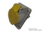 ILME PE1643PI Pin & Sleeve Connector, 16 A, 110 V, Panel Mount, Outlet, 2P+E, Yellow