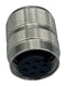 NORCOMP 878-05B-203RLS1 CIRCULAR CONNECTOR, RCPT, 5POS, SOLDER