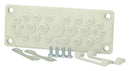 FIBOX FMF 25 SET Membrane Flange Set, Enclosure, Size 2, TPE, IP55/IP65 3576153