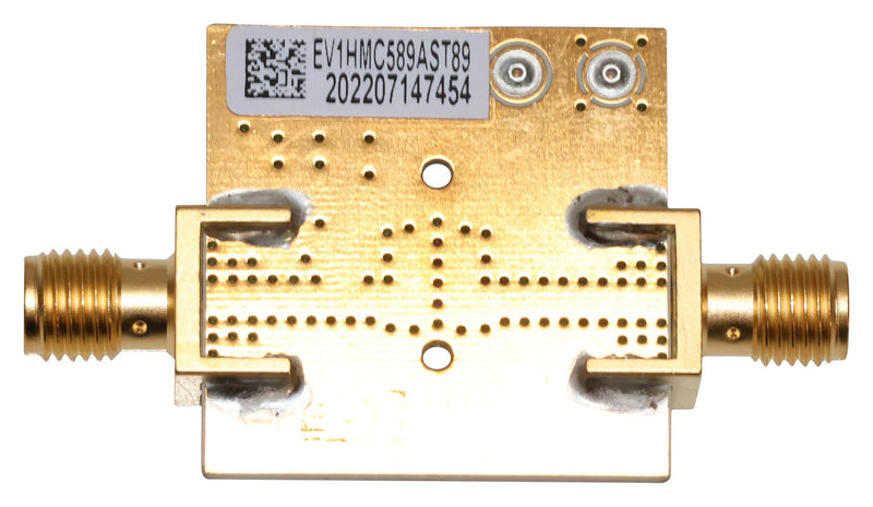 ANALOG DEVICES EV1HMC589AST89 Evaluation Board, HMC589AST89, 4GHz, InGaP, HBT, MMIC, RF Gain Block Amplifier