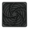 HIGHLAND HIG-PF92 Fan Filter Assembly, 92 mm, 92mm Axial Fans, 82.6 mm, PU (Polyurethane) Foam, Plastic