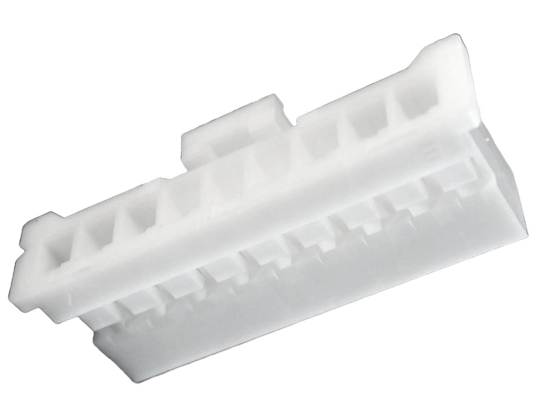 MULTICOMP PRO MP013305 Connector Housing, White, MP W2B LOCK 2MM, Receptacle, 9 Ways, 2 mm