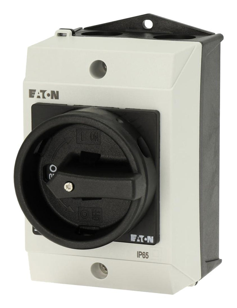 EATON MOELLER T0-2-113/I1/SVB-SW Rotary Switch, Main, 2 Position, 3 Pole, 90 &deg;, 20 A, 690 V, T0 Series