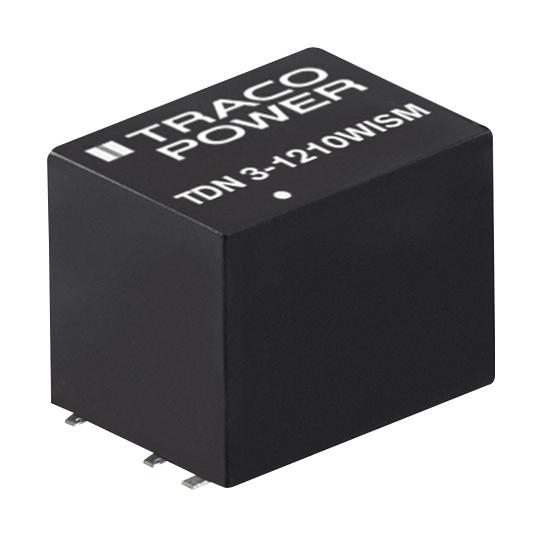 TRACO POWER TDN 3-4812WISM Isolated Surface Mount DC/DC Converter, ITE, 4:1, 3 W, 1 Output, 12 V