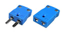 LABFACILITY JM-K-M+F Thermocouple Connector, Miniature, Plug, Socket, Type K, JIS XF-1731-FAR
