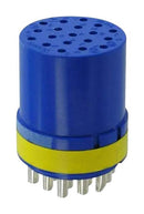 AMPHENOL INDUSTRIAL 97-22-14S CIRCULAR INSERT, SOCKET, 19WAY, SOLDER