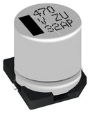 PANASONIC EEHZU1H181UP Hybrid Aluminium Electrolytic Capacitor, 180 &micro;F, &plusmn; 20%, 50 V, Radial Can - SMD, 0.012 ohm