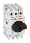 LOVATO GA025A Switch Disconnector, 3 Pole, 690 V, 25 A, IP20, Screw, DIN Rail Mount