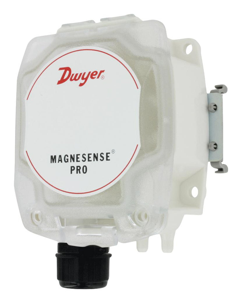 DWYER MSX-S12-PA Pressure Transmitter, 5 Inch-H2O, Differential, Air, Gas, Analogue, 17VDC to 36VDC, Terminal Block