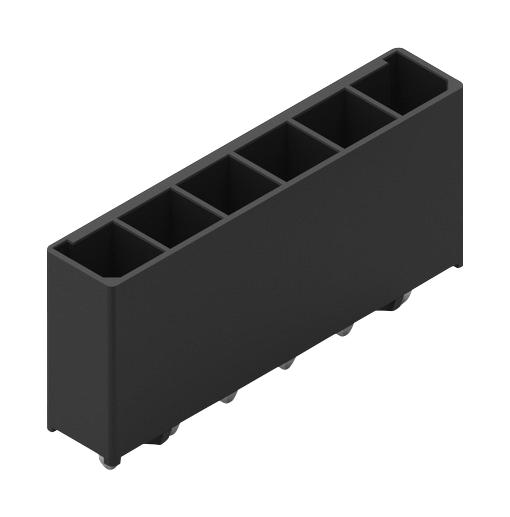 WURTH ELEKTRONIK 657004140201 Pin Header, Wire-to-Board, 5.7 mm, 1 Rows, 4 Contacts, Through Hole Straight, WR-MPC5 Series