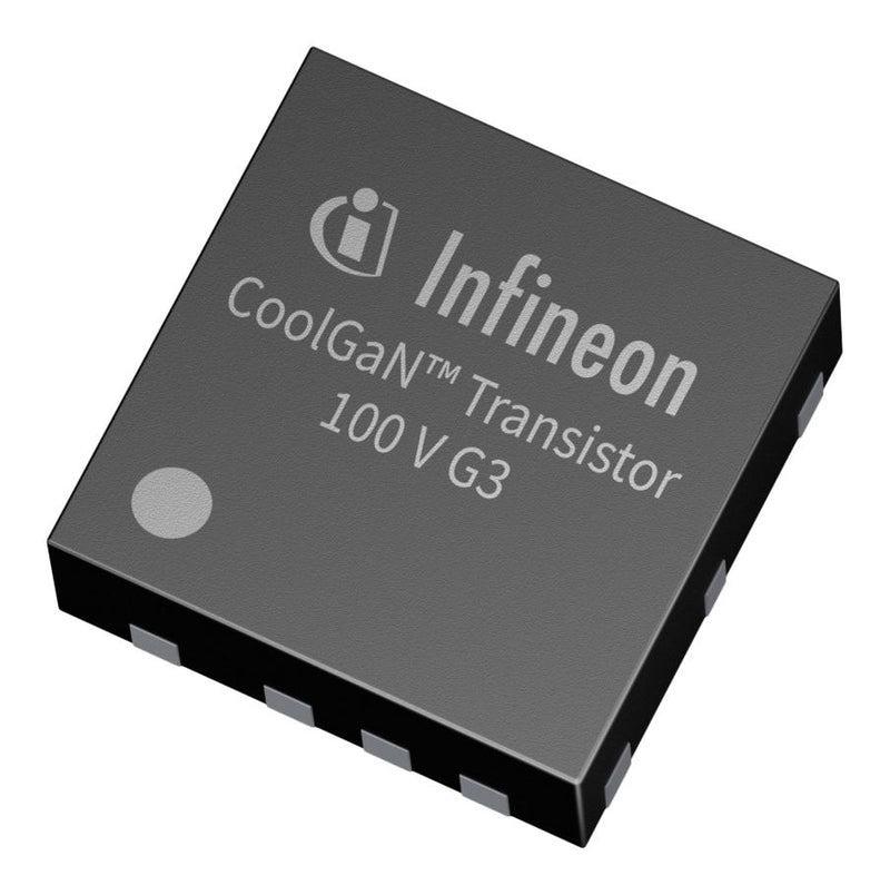 INFINEON IGB110S10S1XTMA1 Gallium Nitride (GaN) Transistor, 100 V, 23 A, 0.011 ohm, 3.4 nC, TSON, Surface Mount