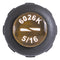 KLEIN TOOLS 6026K Screwdriver, Slotted, 7.9 mm Tip, 284.2 mm OAL, 152.4 mm Blade, Steel, Cushion Grip