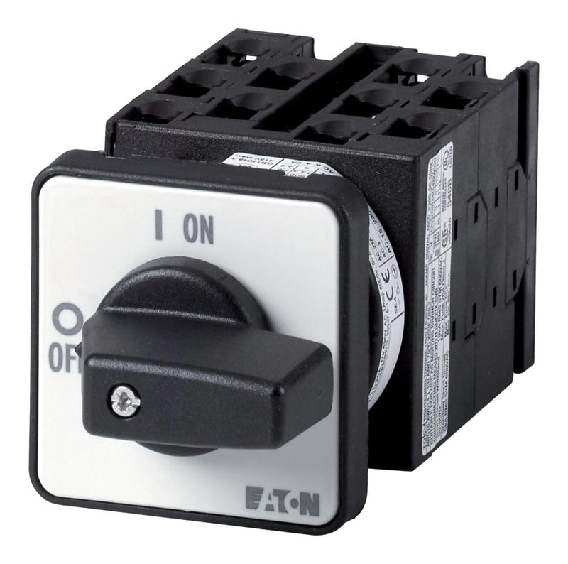 EATON MOELLER T0-5-15247/E Rotary Switch, Step, 10 Position, 1 Pole, 30 &deg;, 20 A, 690 V, T0 Series