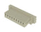 SAMTEC ISS1-09 Connector Housing, White Nylon, 1Row, MicroMate ISS1 Series, Receptacle, 9 Ways, 2.54 mm