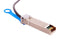 AMPHENOL COMMUNICATIONS SOLUTIONS NJDDGN0002 Computer Cable, SFP112G 20 Position Plug, SFP112G 20 Position Plug, 6.6 ft, 2 m, Black